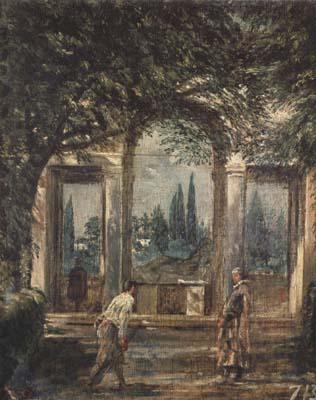 Diego Velazquez Villa Medici in Rome (Pavilion of Ariadne) (df01) oil painting image